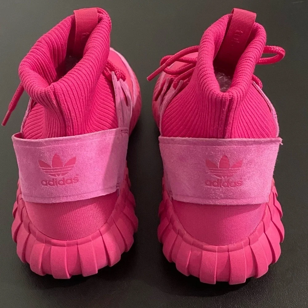 Adidas Tubular Doom EQT Pink Sneakers S74795 Men Size 10 Trainers Like New